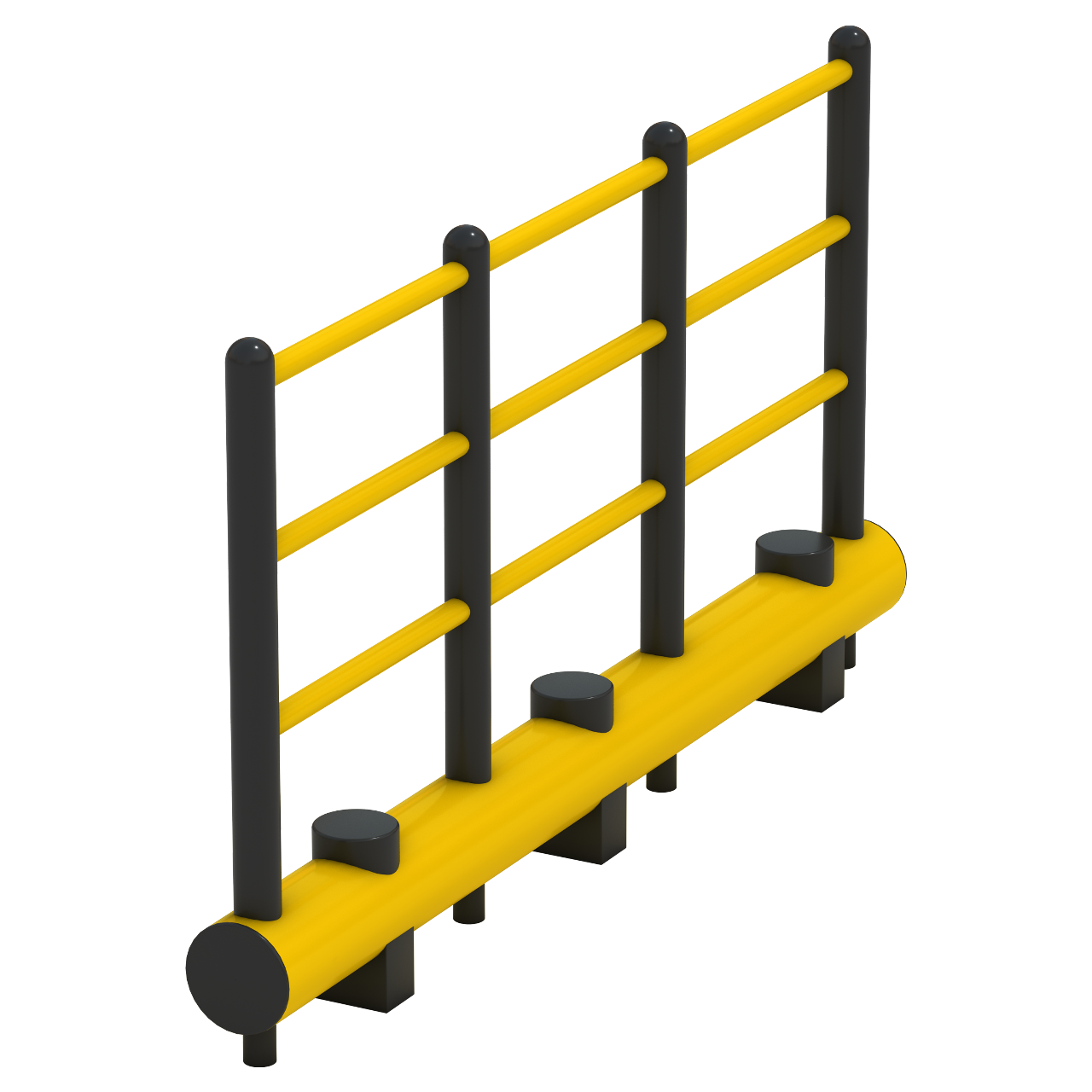 Single Barrier Guard Rails – Safedefence